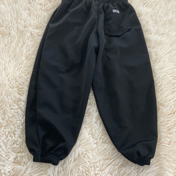 Kids Classic Black Baseball Pants - Picture 4 of 4